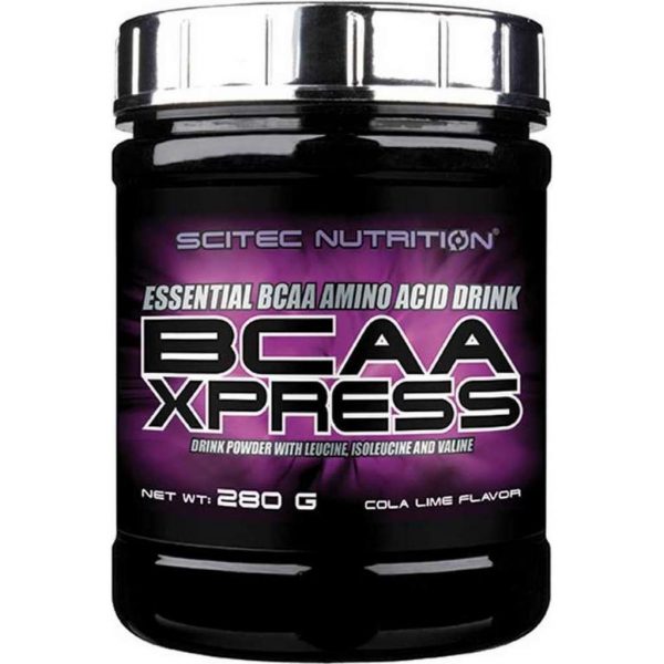 Scitec Nutrition - Bcaa Xpress - Essentiële BCAAs met leucine, isoleucine en valine - 280 g - 40 porties - Cola-Lime smaak