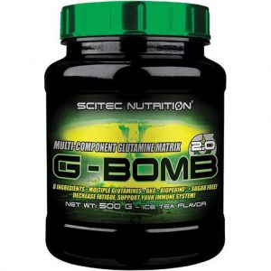 Scitec Nutrition - G-Bomb 2.0 - Multi component glutamine matrix - 500 g - 35 porties - poeder - Ice tea