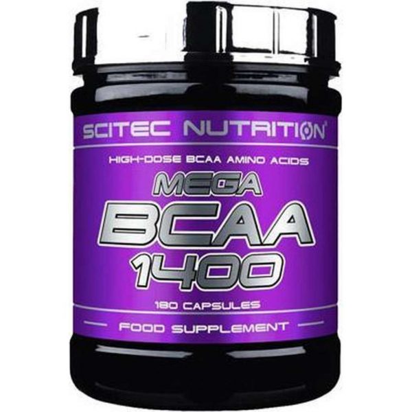 Scitec Nutrition - Mega BCAA 1400 - 180 capsules