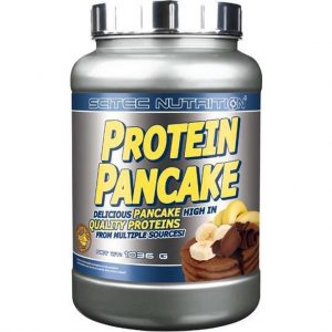 Scitec Nutrition - Protein Pancake - heerlijke pannenkoeken - hoog in kwalitatieve eiwitten - Chocolade-Banaan - 1036 g poeder - 28 Porties