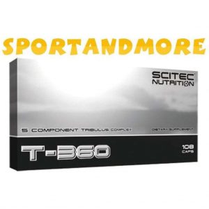 Scitec Nutrition - T 360 - een 5 Componenten Tribulus Complex - 108 Capsules - 27 Porties