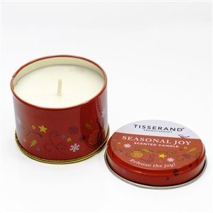 Seasonal joy scented candle