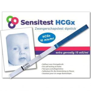 Sensitest zwangerschapstest dipstick sensitive 3 stuks