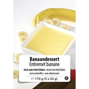 Shape Essentials Proteine Banaan dessert/ pudding (5 x 22g) F1