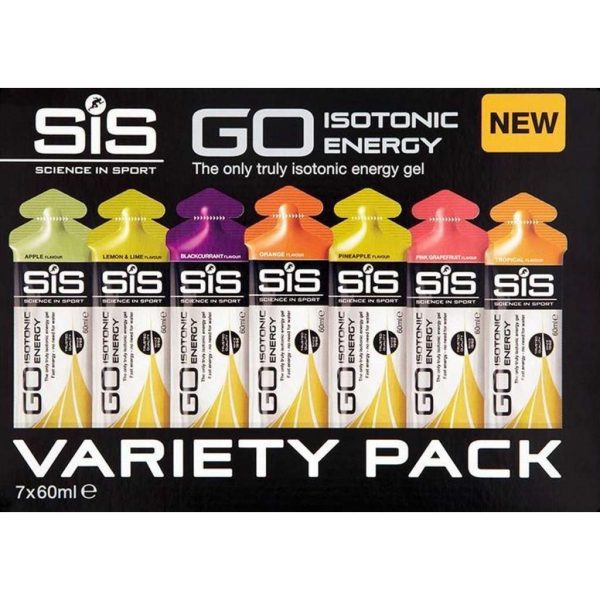 SiS Go Isotonic Energiegel Mixed 7 Gels  60 ml