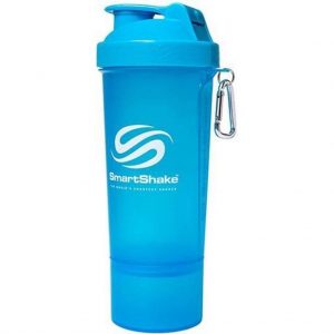 SmartShake Slim 500ml - 1 stuk - Neon Blue