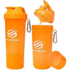 SmartShake Slim 500ml - 1 stuk - Neon Orange