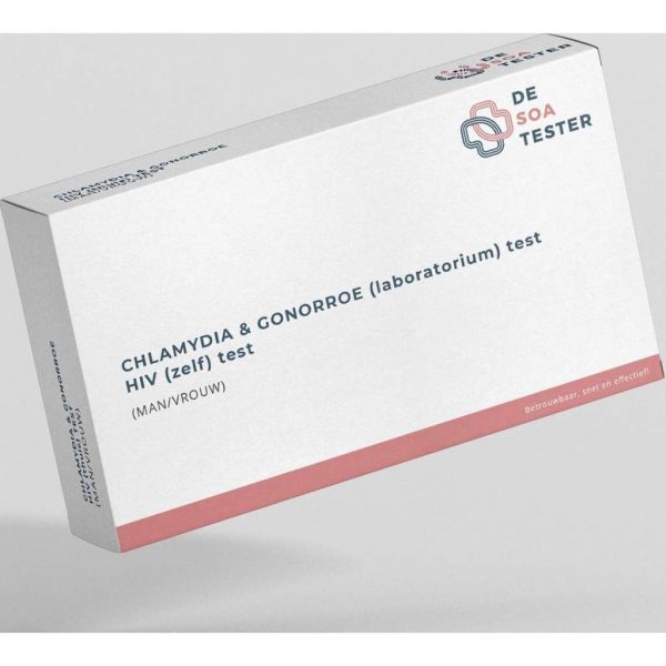 SOA Test - Chlamydia, Gonorroe & HIV Test (Vrouw)