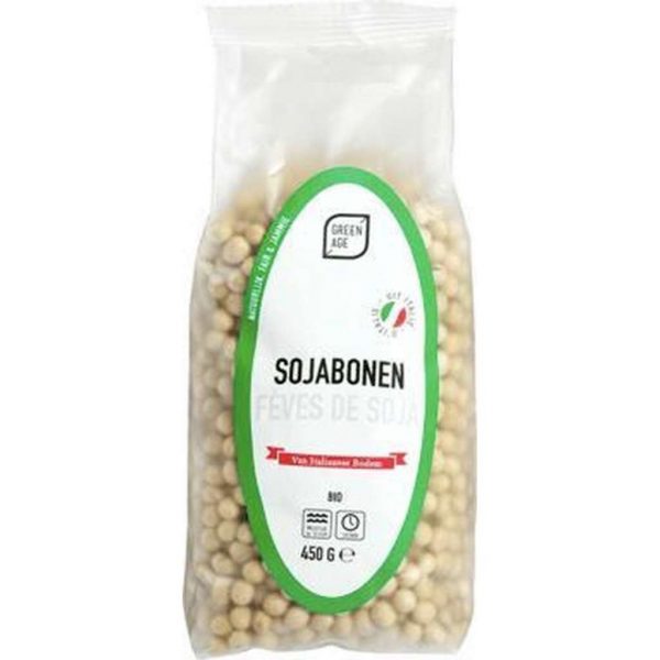 Sojabonen GreenAge - Zak 450 gram - Biologisch