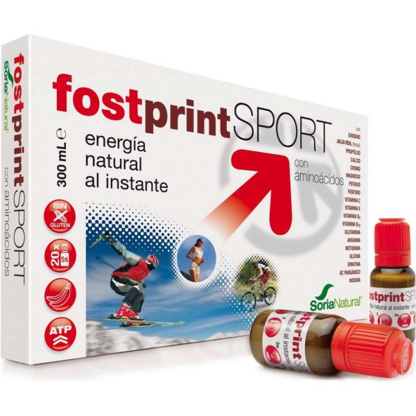 Soria Natural Fost Print Sport Fast Liquid Energy