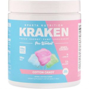 Sparta Nutrition KRAKEN - Product Smaak: Cotton Candy