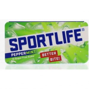 Sportlife Peppermint suikervrije kauwgom