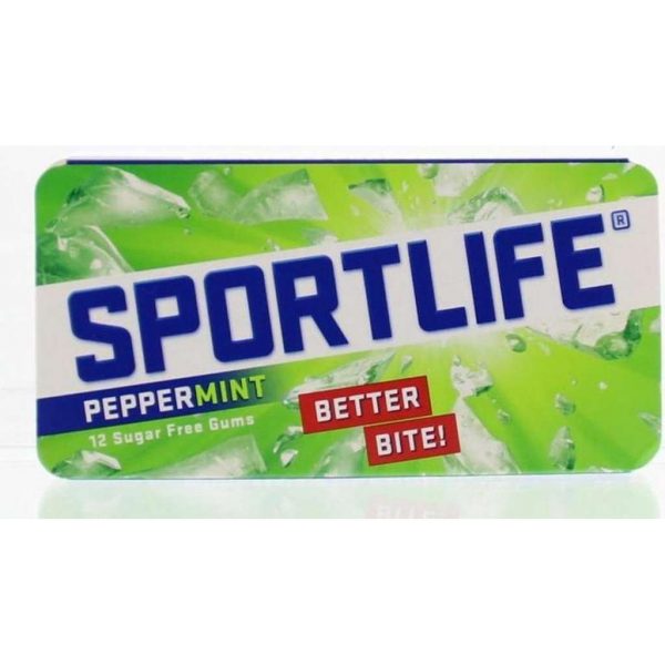 Sportlife Peppermint suikervrije kauwgom