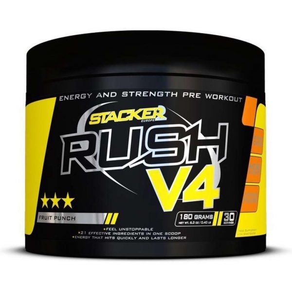 Stacker 2 Rush V4 30 servings-Lemon