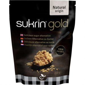 Sukrin Gold (250g) - Bevat Erythritol - 100% natuurlijk alternatief voor bruine suiker - Smaakt hetzelfde