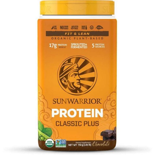 Sunwarrior Proteïne Classic Plus - Chocolade - 750 gram