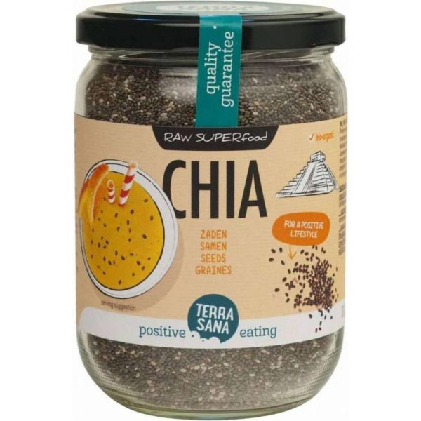 Terr.raw chia zaad zwart     * 330 gr