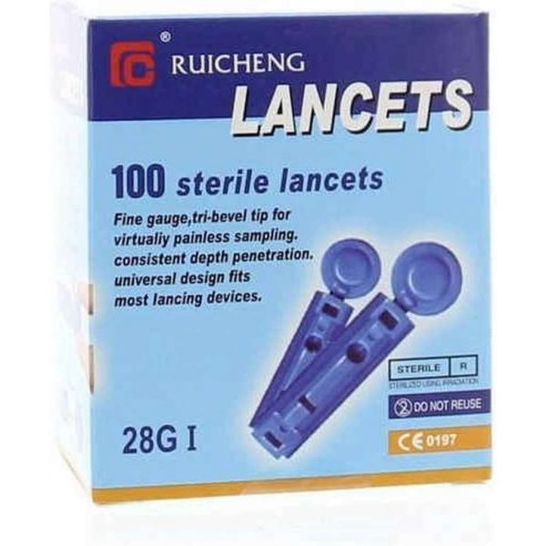 Testjezelf.nu Betachek steriele lancetten 100 stuks