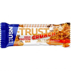 USN - Trust Crunch Protein Bar (12 Pack) (Salted Caramels Peanuts, 12 x 60 gram)