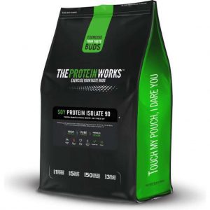 Vegan Protein / Proteïne ( Soy Protein Isolate) - The Protein Works| Eiwitpoeder / Eiwitshake | 1kg | Choc Mint Brownie