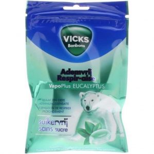 Vicks Ademvrij eucalyptus suikervrij bag