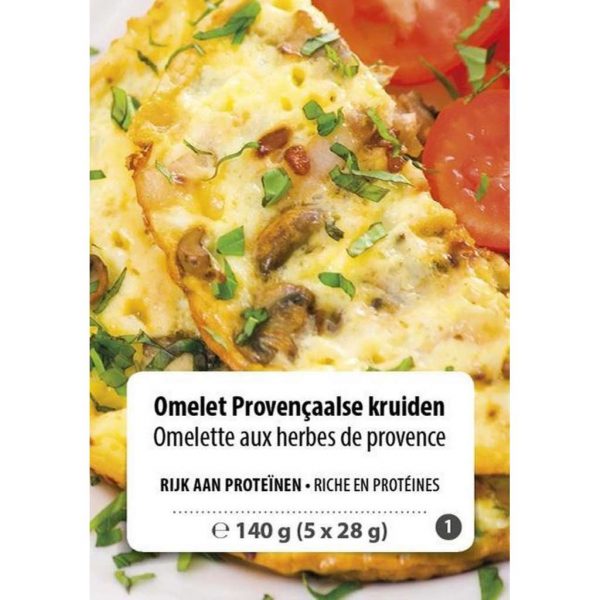 W8CONTROL Protein Omelet fijne kruiden (5 x 28g) F1