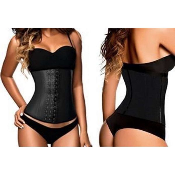 Waist Trainer Corset - Maat XL - Zwart - Voor een slankere taille