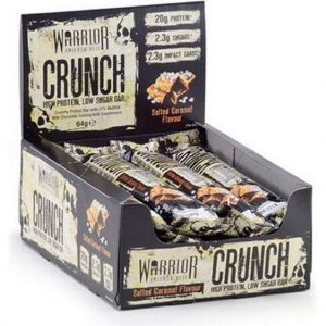 Warrior Crunch bar - 12x64g Salted Caramel