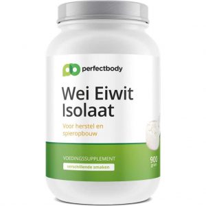 Whey Isolaat (eiwit) Poeder - Vanille - PerfectBody.nl