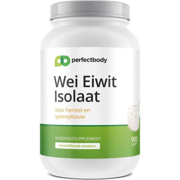 Whey Isolaat (eiwit) Poeder - Vanille - PerfectBody.nl