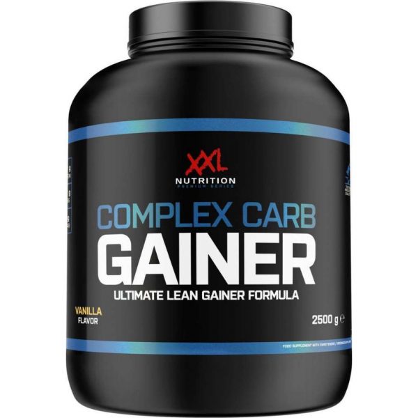 XXL Nutrition Complex Carb Gainer Aardbei 2500 gram