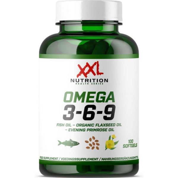 XXL Nutrition Omega 3-6-9-100 softgels