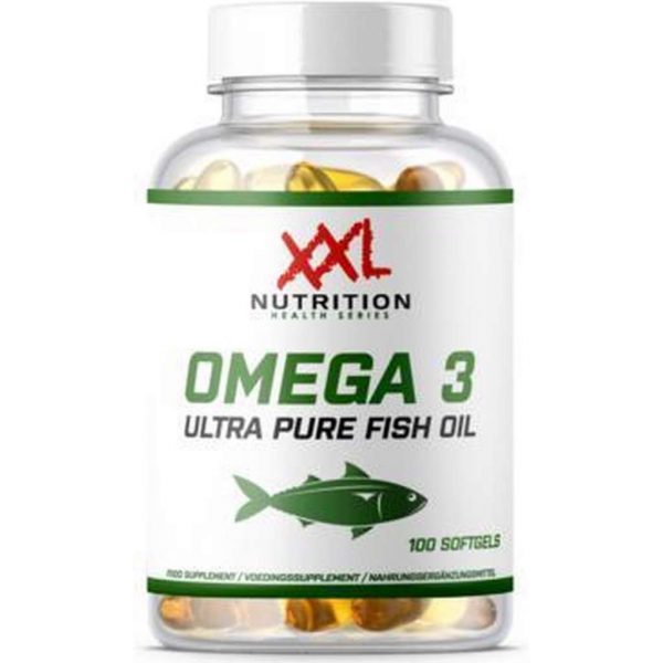 XXL Nutrition Omega 3 Ultra Pure-100 softgels