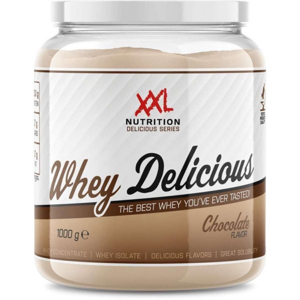 XXL Nutrition Whey Delicious - Proteïne Poeder / Proteïne Shake - Chocolade 2500 gram