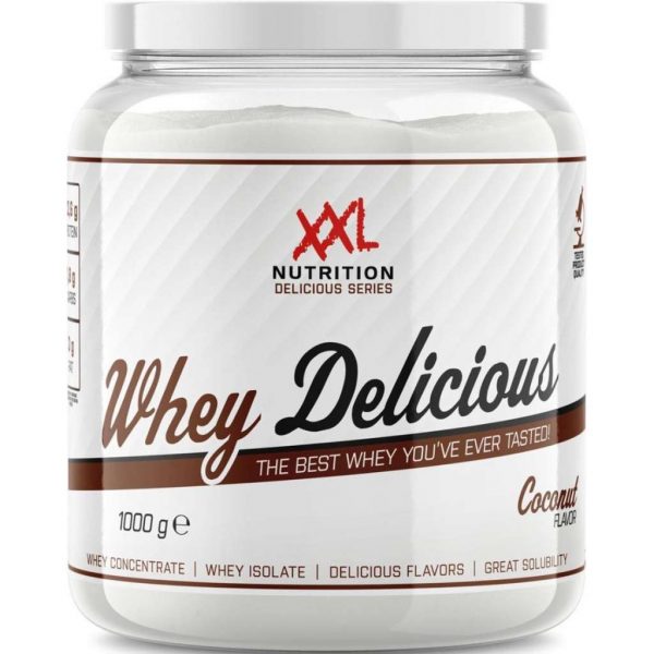 XXL Nutrition Whey Delicious - Proteïne Poeder / Proteïne Shake - Kokos 2500 gram