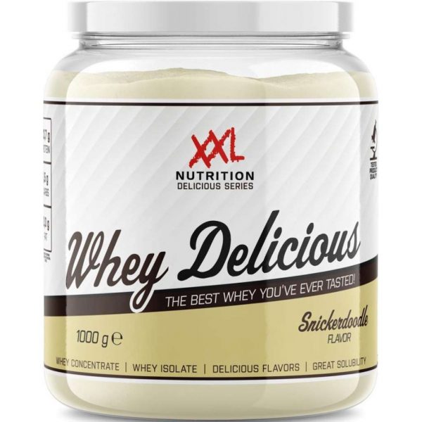 XXL Nutrition Whey Delicious - Proteïne Poeder / Proteïne Shake - SnickerDoodle 2500 gram