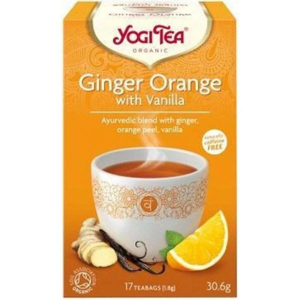 YogiTea Biologische Ginger Orange with Vanilla