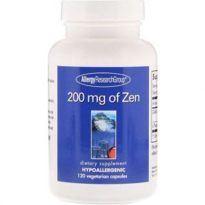 Zen 200 mg 120 Vegetarian Capsules - Allergy Research Group