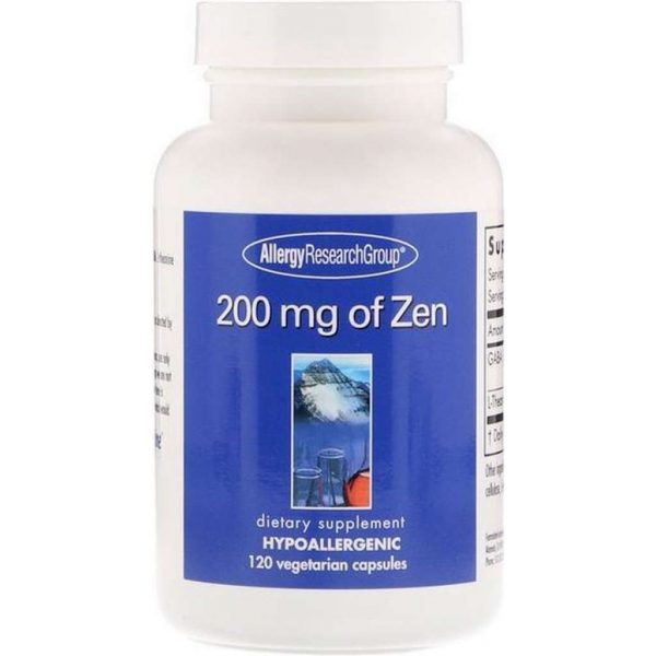 Zen 200 mg 120 Vegetarian Capsules - Allergy Research Group