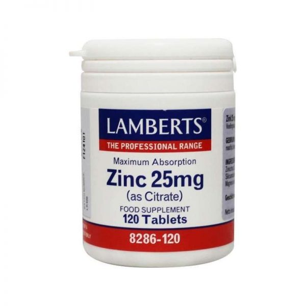 Zinc 25 mg (Zinkcitraat)