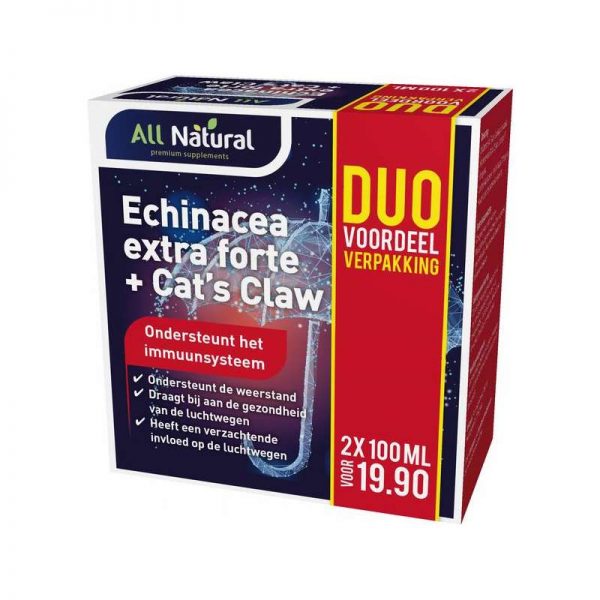 All Natural Echinacea Extra Forte & Cats Claw Duoset