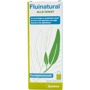 Fluinatural Alle Hoest Siroop - Eucalyptus