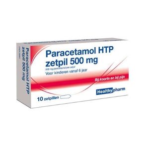 Healthypharm Paracetamol HTP Zetpil 500mg