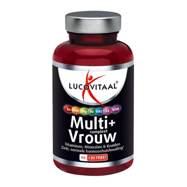 Lucovitaal Multi+ Compleet Vrouw Tabletten