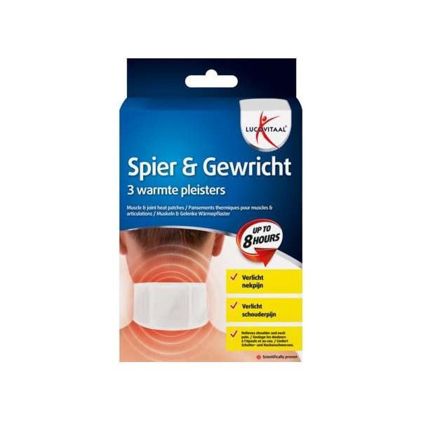 Lucovitaal Spier & Gewricht Warmtepleisters Nek