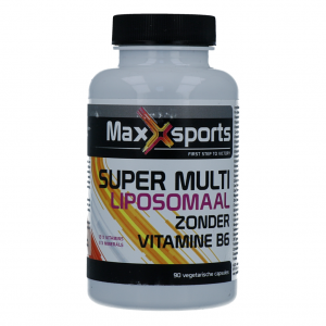 MaxXsports Super Multi Liposomaal zonder Vitamine B6 Capsules