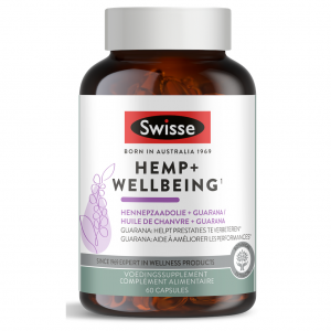 Swisse Hemp+ Wellbeing Capsules