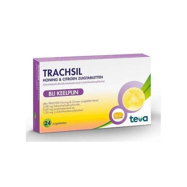 Trachsil Honing & Citroen Zuigtabletten