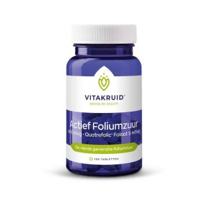 Vitakruid Actief Foliumzuur 400mcg