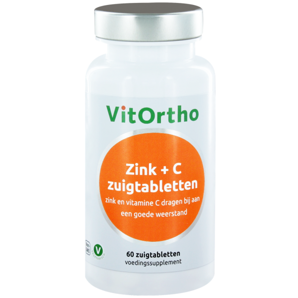 Vitortho Zink + C Zuigtabletten